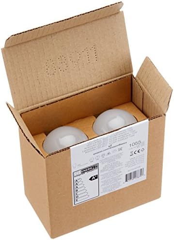 Amazon Basics LED B22 Bayonet Cap Bulb, 10.5W (equivalent to 75W), Warm White, Non Dimmable - Pack of 2