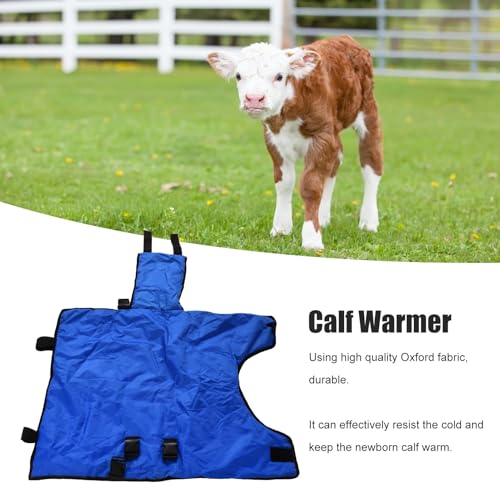 Casaco Quente de Vaca para Bezerro Recém-nascido, Calor Aprimorado, Adequado para Uso Em Fazendas e