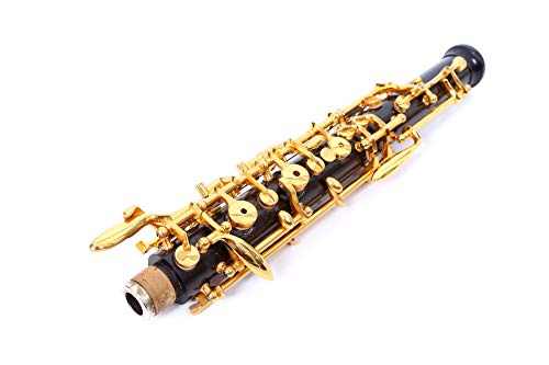 image for Yinfente Professional Oboe C key left F Resonance semi-automatic Eboni