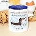La Mente es Maravillosa - Taza con frase y dibujo divertido sobre...