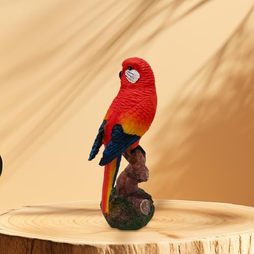 Statue de perroquet décoration maison et modèle d'oiseau décoratif de table - 7