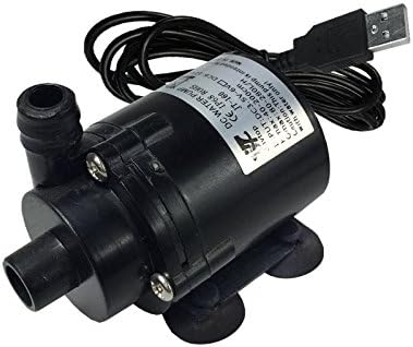 DC 4V-6V 150L/H Mini Micro Brushless Submersible Water Pumps Motor Water Cooling Pump with USB Connector