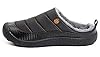 Gaatpot Hausschuhe Warme Gefüttert Herren Damen Clog Style Pantoletten rutschfeste Sliipper Geschlossen,Schwarz-Neu,EU44 #1