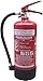 Produktbild Premium Auto Schaum Feuerlöscher auch für Österreich DIN EN3 GS + Wandhalter + Manometer + Standfuß, Fettbrandlöscher 13 A, 89 B, 40F = 4 LE
