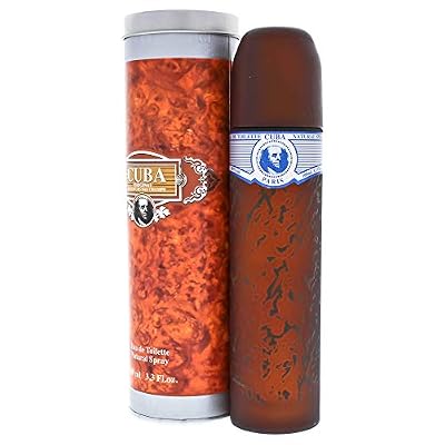 Cuba Blue by Cuba for Men - 3.4 Ounce EDT Spray