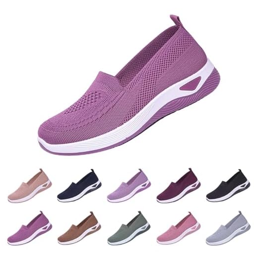 Breathable Mesh Walking Shoes for Women