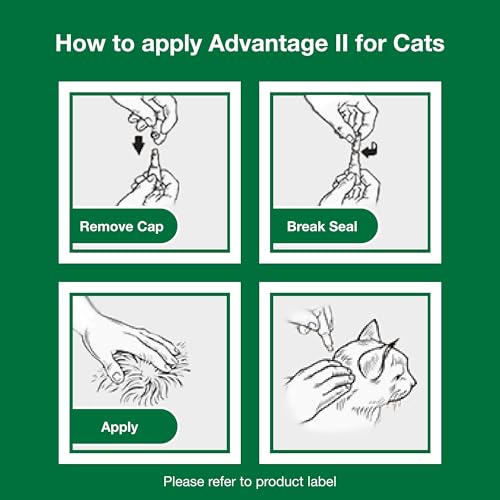 Advantage II Small Cat Topical Flea Treatment & Prevention, 4ct - image 9