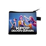 Demon Movie Hunters Element Girl's Wallet 13×11CM - Mini & Compact, Daily Commute Essential