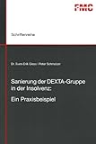  Sanierung der DEXTA-Gruppe in der Insolvenz: Ein Praxisbeispiel: Schriftenreihe der FMC Consultants GmbH - Band 1