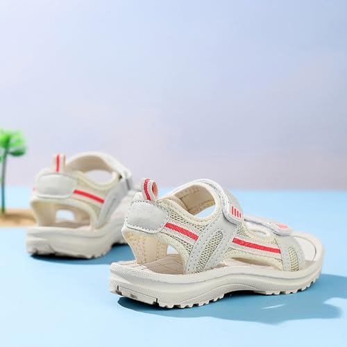IWIHMIV Girls Beach Sandals Non Slip Open Toe Beach Sports Outdoor Kid Summer Comfortable Soft Sole Sandals for Girls3