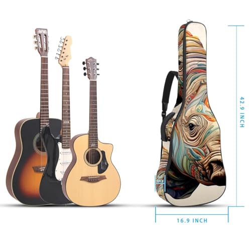 Sac de transport pour guitare acoustique idéal pour vos trajets et concerts - 5