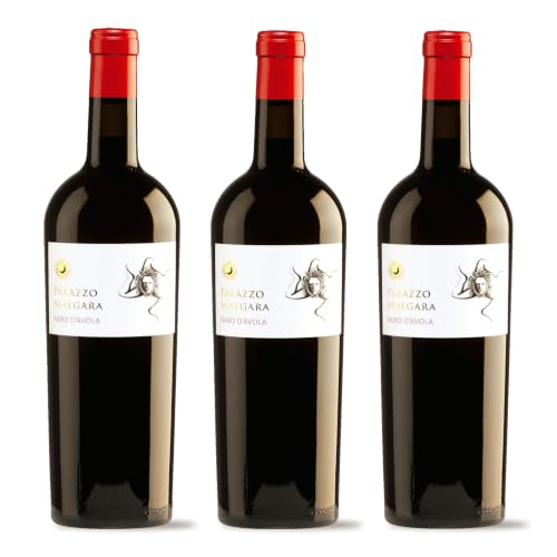 Palazzo Malgara 2022 Nero d' Avola trocken (3 x 0,75 l) inkl. weine.de-DropStop