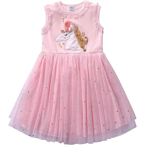 Vestidos de verano sin mangas para ir al parque y fiestas infantiles con tutú VIKITA