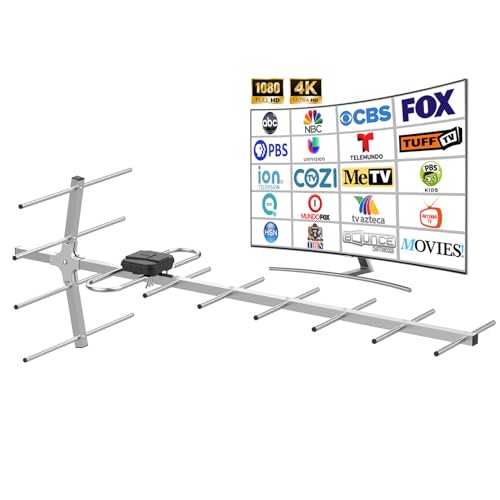 Outdoor Digital HDTV Antenna,Antennas for TV Support Attic or Roof Mount - image 1