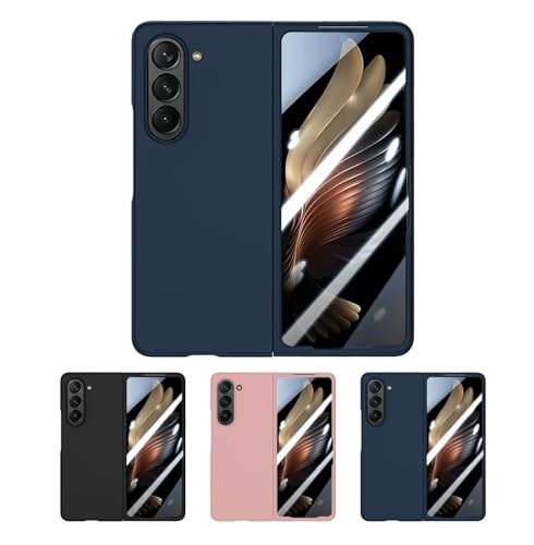 Image of amazon basics Liquid Silicone Case Cover for Samsung Galaxy Z Fold 6 (Blue)