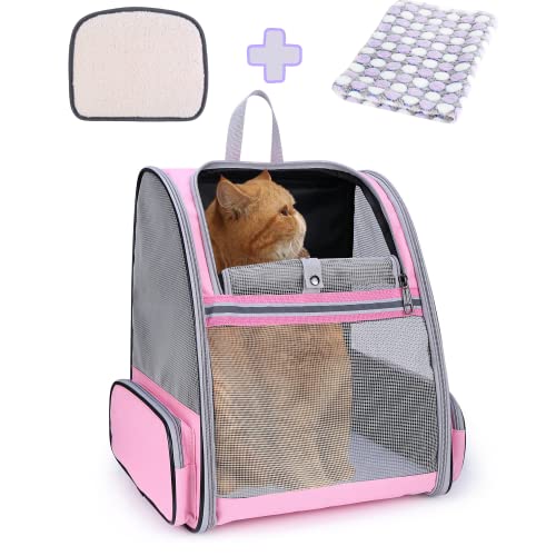 Lollimeow Pet Carrier Backpack For Dogs And Cats,Puppies,Fully Ventilated Mesh,Airline Approved,Designed For Travel, Hiking, Walking & Outdoor Use #TOP7
