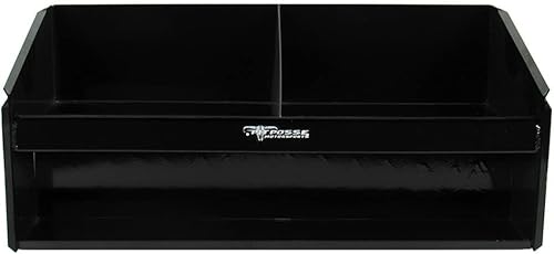 Miniatura 3 de Pit Posse 448BK - Estante de aluminio de doble montaje para casco de gabinete, estante de aluminio cerrado para carreras, tienda y garaje,