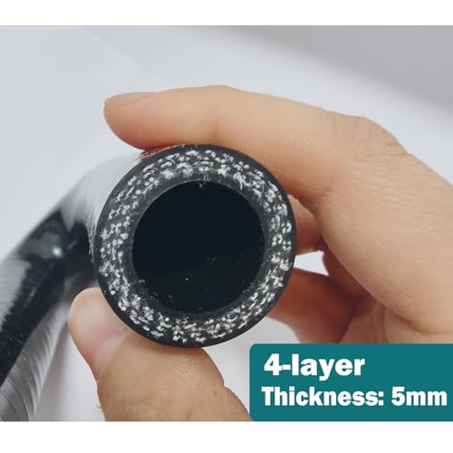 Image of ID 5 /8 inch 16mm 90 Degree Elbow Coupler Heater Hose Silicone 4-Ply | Reinforced Turbo Intercooler Intake Piping Hoses High Temp 4'' Leg Length