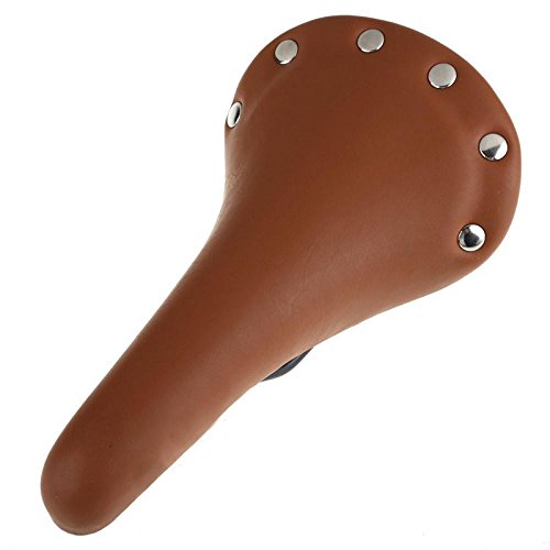 Classic Rivet Fixed Gear Bicycle Seat Cycling Soft Track Bicycle