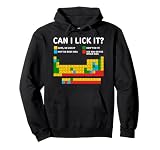 Can I Lick It Periodic Table | Funny Science Student School Pullover Hoodie