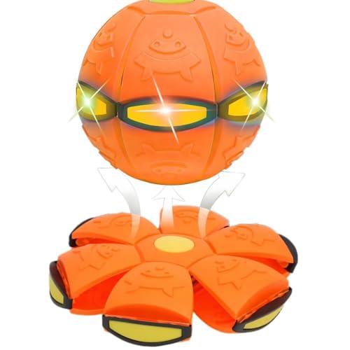 Changexinyue 2- in- 1 Dual Form Frei Umschaltbar Magic Bouncing Ball Spielzeug mit Sechs Licht Geeignet für Indoor & Outdoor