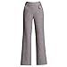 Elastic High Waist Women Wool Straight Pants High Waist All-Match Thicken Trousers