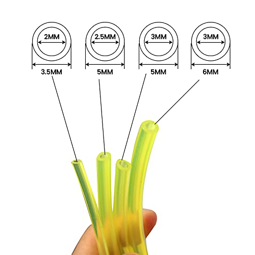4 Pezzi Tubo del carburante Benzina universale