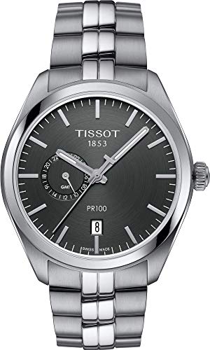 Image of Tissot PR100 DUALTIME T101.452.11.061.00 Mens Chronograph