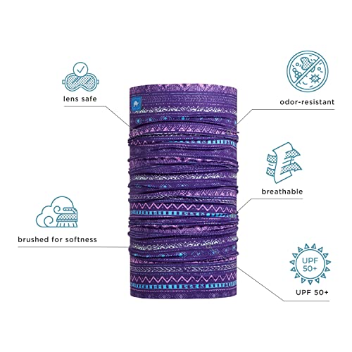 Turtle Fur Original Totally Tubular Neck Gaiter, UPF 50+, Multifunctional Headwear, 10+ Ways to Wear, Journey's End3