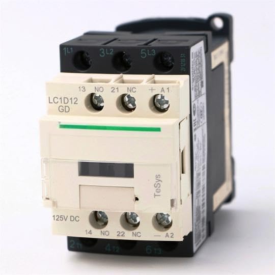 Contacteur CC LC1D12GD élimine les chutes de tension tripolaire 3NO 12A 125V