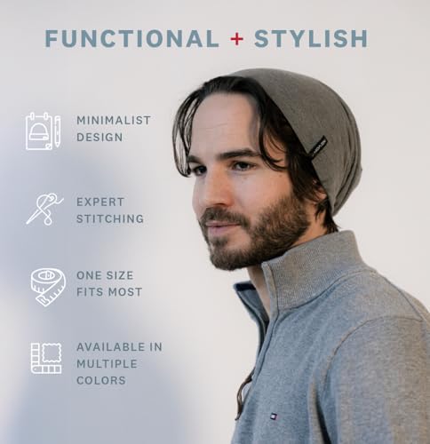 Image of Summer T-Shirt Beanie for Men & Women - Soft Modal - Slouchy Style