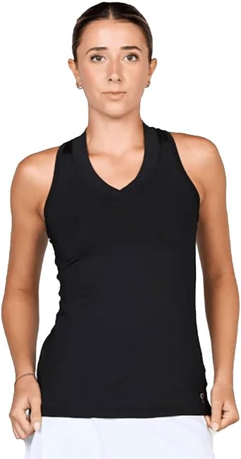 SOFIBELLA UV Colors Racerback Womens Tennis Tank Top