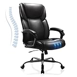 ZUNMOS Executive Office Desk Chair, Black