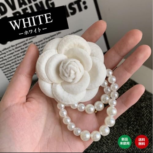 シャネルのスワロフスキー パール　ブローチ 未使用 シャネルのスワロフスキー パールブローチ 未使用