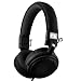 Nakamichi NK600 Series On-The Ear Headphones with Mic - Retail Packaging - Black