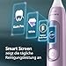 Philips Sonicare AdvancedClean Limited Edition Elektrische Zahnbürste - Smart Screen, Drucksensor, Erinnerungsfunktion zum Austausch des Bürstenkopfs, 5 Putzmodi und SmarTimer, Pink, Modell HX3792/12