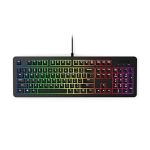 Lenovo Legion K310 RGB Wired Gaming Keyboard – Ultra-Fast Reaction Time with Tactile Keys, Quiet Key Membrane Switches, Silent Operation, RGB Illumination – Water Resistant & Compact Design