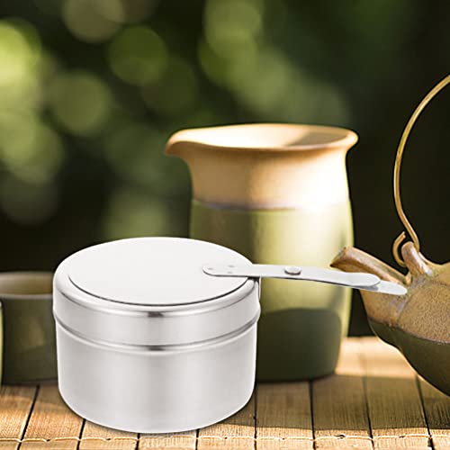 Housoutil 4Pcs Fuel Holder With Safety Cover, Stainless Steel Chafer Fuel Cans With Handle, Multifunction Stove Food Parties Warmer Fuel Cans Box Set Perfect For Buffets And Catering Events #TOP5