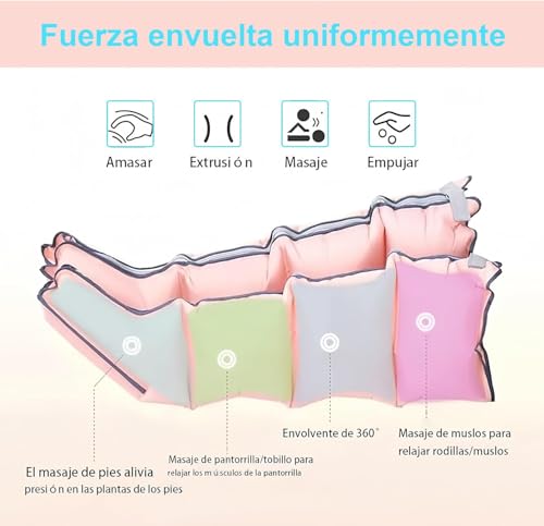 Masajeador para piernas (rosa) miniatura 4