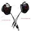 2pcs Set Side Mirror Projector Ghost Shadow Puddle LED logo Light Compatible with Chevrolet Silverado 2500HD 2014-2021