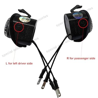 2pcs Set Side Mirror Projector Ghost Shadow Puddle LED logo Light Compatible with Chevrolet Silverado 2500HD 2014-2021