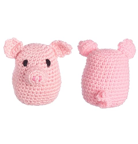 Image of LEISURE ARTS - Crochet Kit, Pudgies Percy The Piggy, 3 inch, Crochet Kit for Beginners, Complete Kit, Animal Kits, Animal DIY Amigurumi Kits