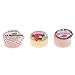 Fenteer 3pcs 1:12 Fromage en Plastique Décoration pour Dollhouse Blythe Licca Azone