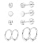 Silver Round Zircon