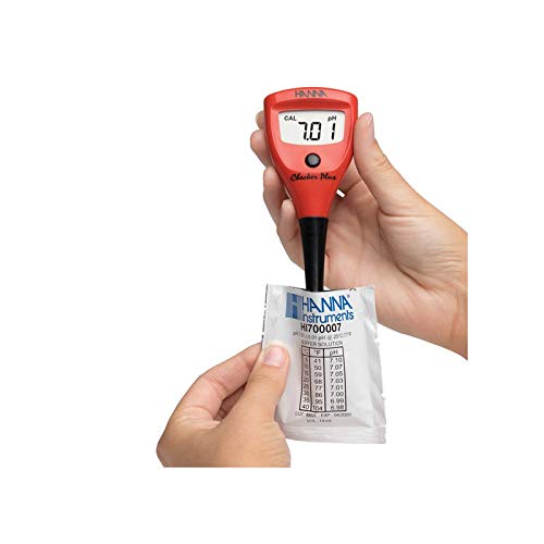 pH Checker Plus Hanna Instruments, Tester di pH con elettrodo rinnovabile, risoluzione 0,1