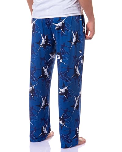 PJammy Shark Attack Ocean Mens Sleep Pajama Pants Sleepwear Lounge Bottoms4