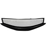 Front Bumper Honeycomb Grille Grill For 2008-2009 Nissan Altima Coupe Fiberglass