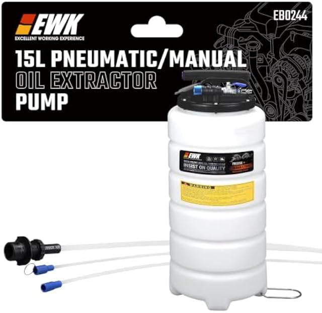 EWK 15L Pneumatic/Manual Oil Extractor Pump