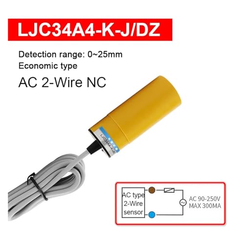 Détecteur de proximité capacitif M34 pour automatisation et convoyeurs - 3