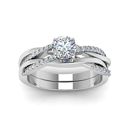 Ensembles d'anneaux de mariage en diamants pour briller au quotidien